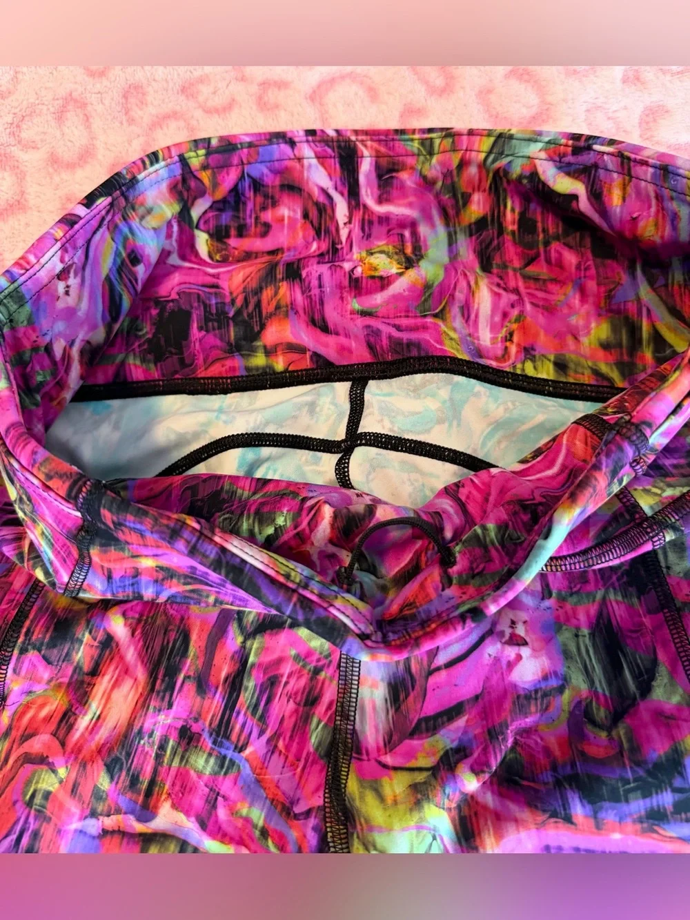 Lululemon Athletica Multicolor Women’s  Bike Shorts Size: 4